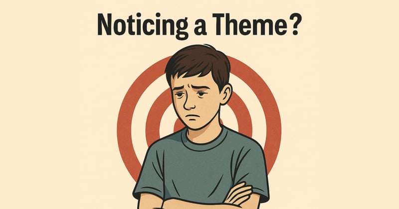 Noticing the recurring theme yet? 