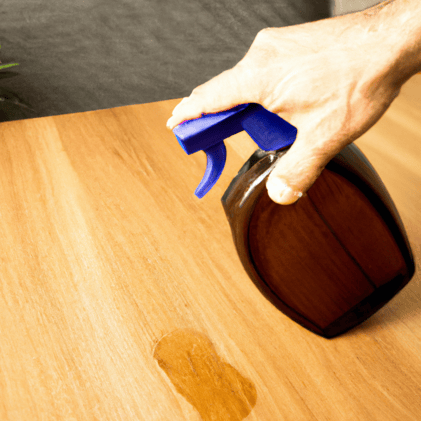 Cómo limpiar los muebles de madera con vinagre