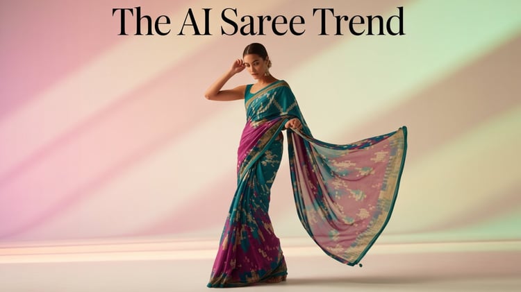 💃 The AI Saree Trend Taking Over Instagram (and How You Can Join In)