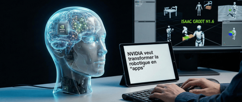 Nvidia donne un cerveau aux robots