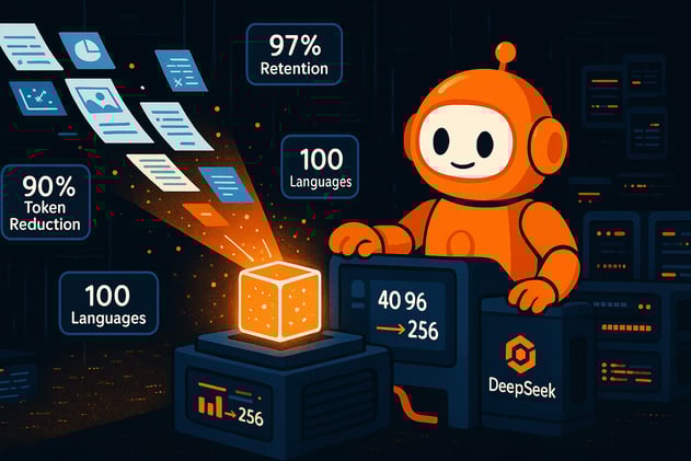 Deepseek drops OCR with 10x document compression