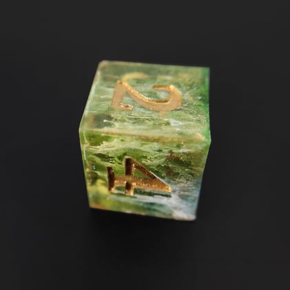 Fungi inside emerald caves