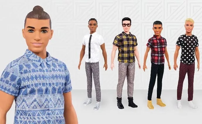 Amplían la línea de muñecos Ken con modelos prodiversidad