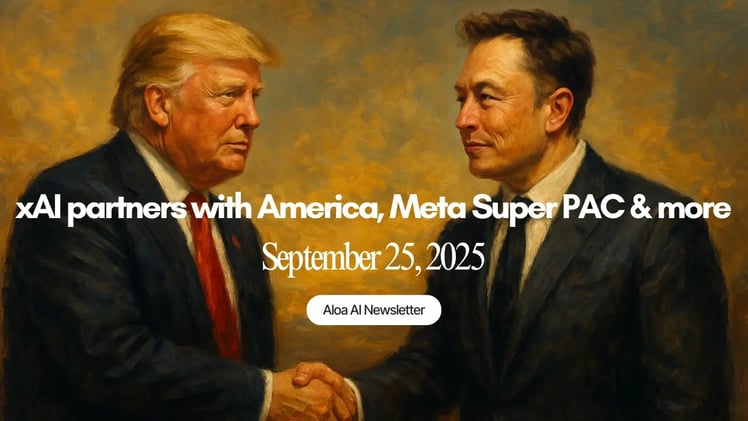 xAI partners with America, Meta Super PAC & more (September 25, 2025)