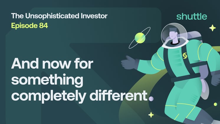 And now for something completely different...