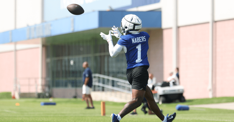 Fantasy Preview: Giants' Nabers Should Improve on 7 TD Season With Wilson at QB