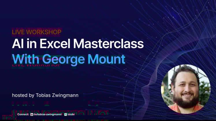 Workshop Invite: AI in Excel Masterclass