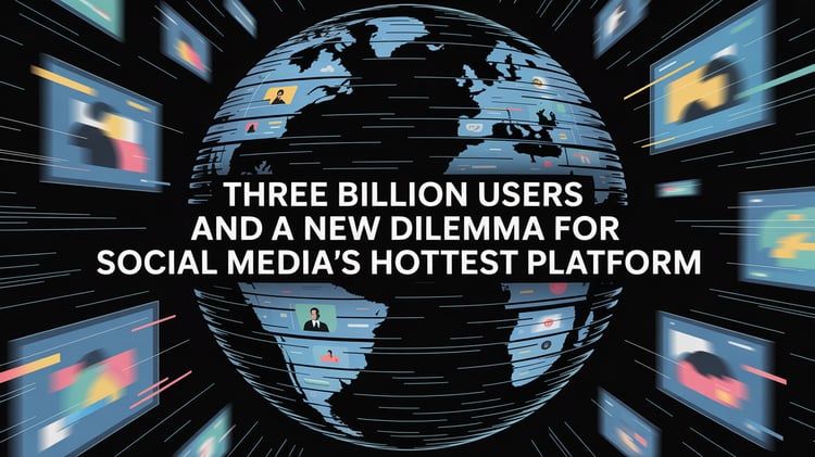Three Billion Users and a New Dilemma for Social Media’s Hottest Platform