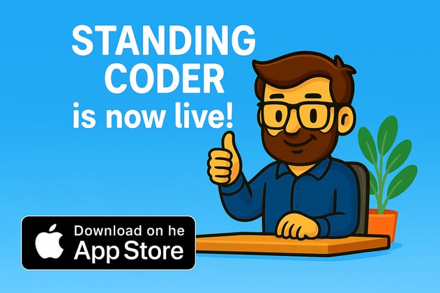 🥳 Standing Coder is officially live in the App Store! 🥳