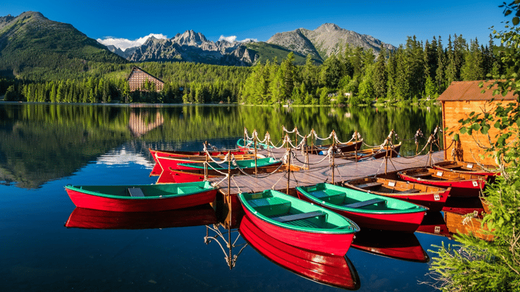 The Beautiful Lakes of Slovakia