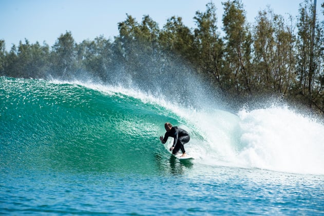 Surf 100 miles inland