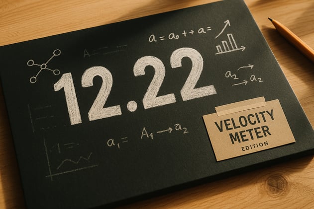 Velocity Meter 12.22