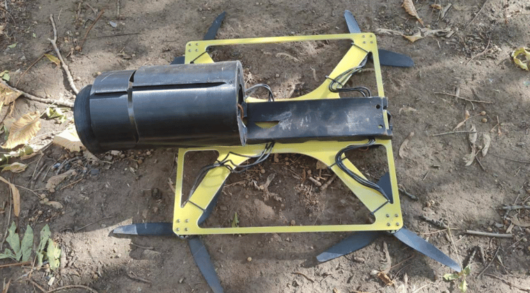 FPV optic fiber drone concepts