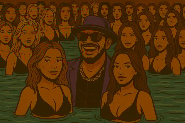 Estás obsesionado con las vaginas.