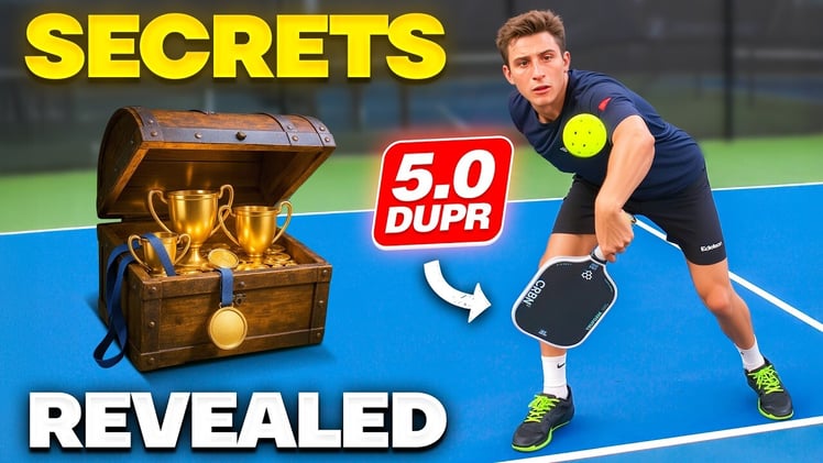 How To Hit a 2-Handed Backhand Drive In Pickleball!