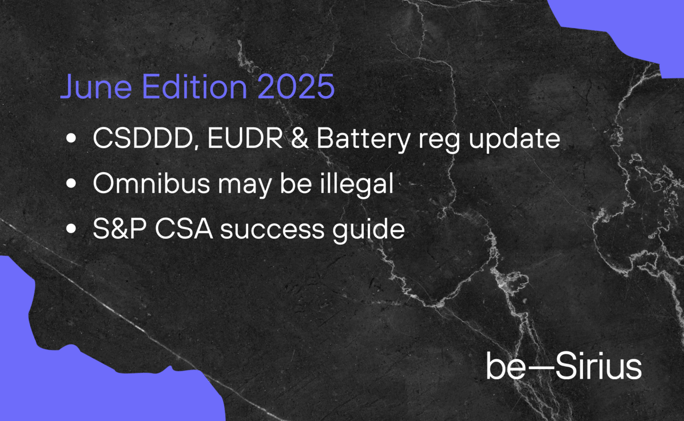 Keeping up with ESG - June Edition 2025