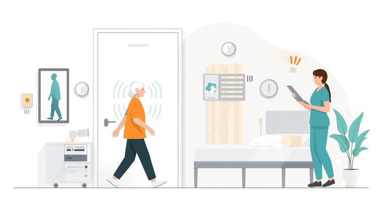 Episode 27.  步伐縮短4公分就示警!紐約的養老院如何用科技監測預防跌倒?