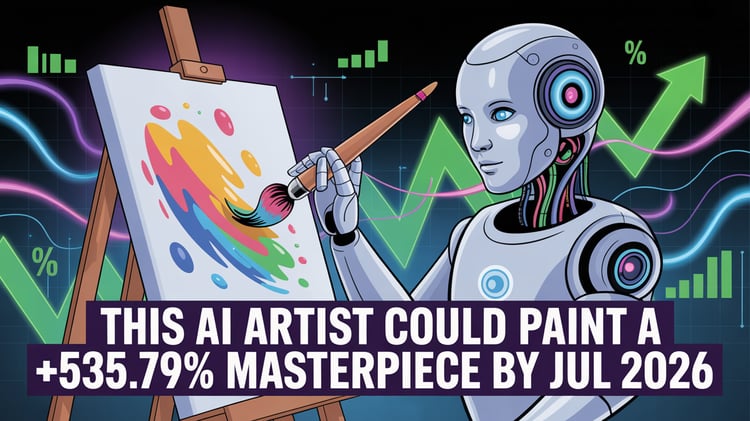 This AI Artist Could Paint a +535.79% Masterpiece by Jul 2026