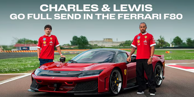 Ferrari F80 Driving & 20 Rare McLarens 