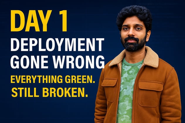 ⚡Day 1 — The Deployment That Looked Perfect... Until Users Said It’s Broken