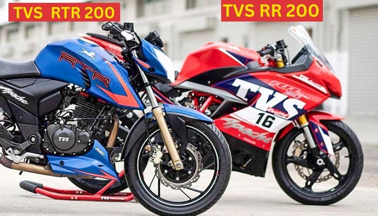 Karizma और Pulsar का माहौल गर्म करने, आ रही है TVS Apache RR 200, आक्रामक लुक और अंधाधुन फीचर्स के साथ