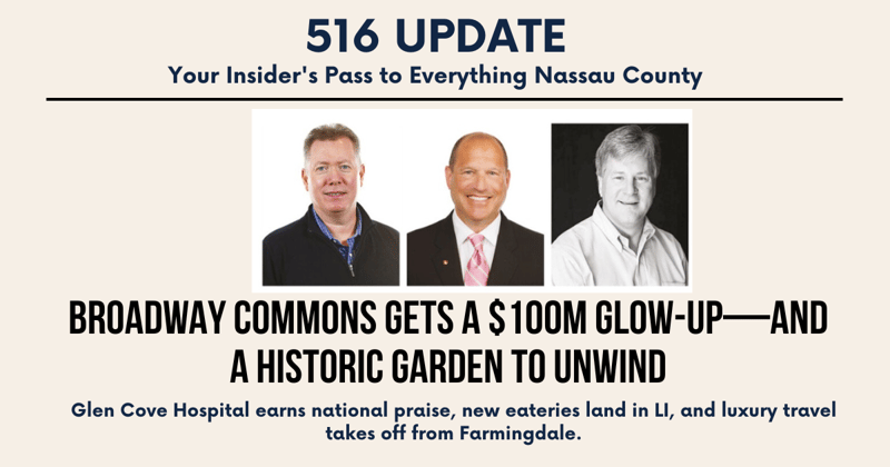 🌊Broadway Commons Gets a $100M Glow-Up—And a Historic Garden to Unwind