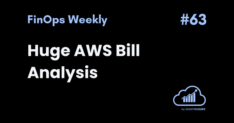 Is This AWS Bill Actually Bad?