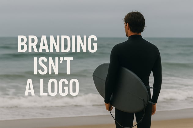 Logos are worthless. Brands are priceless. 