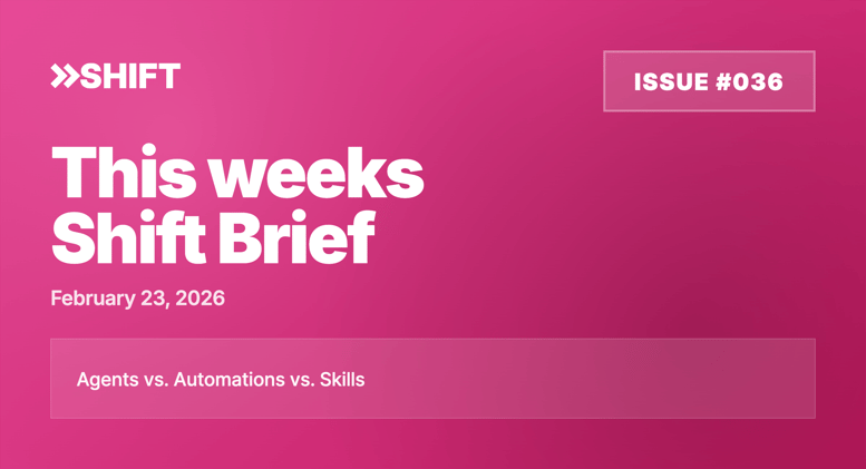 Agents vs Automations vs Skills