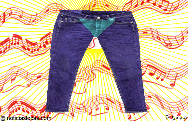 Crean un pantalón con tambor electrónico incorporado