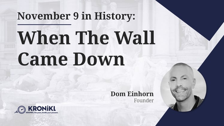 When The Wall Came Down