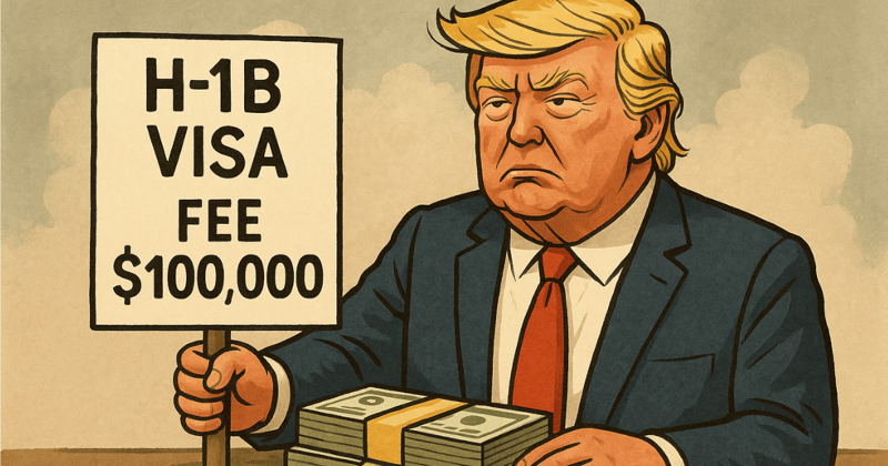 Want to work in the U.S.? Trump just slapped a $100K entry fee