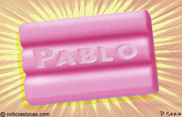 Aplicaciones absurdas: Tu nombre en chicle