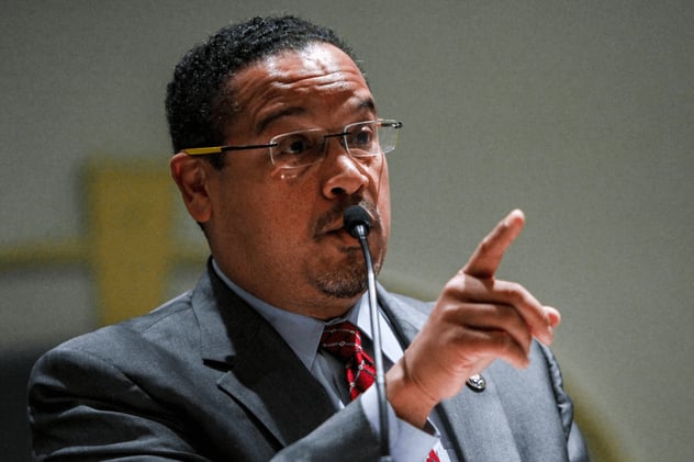 Keith Ellison Defends Church Disruption by Leftist Protesters