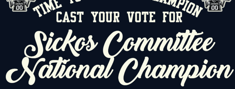 The Sickos Committee 2025 National Championship Poll Explainer with Voting Ballot!! 