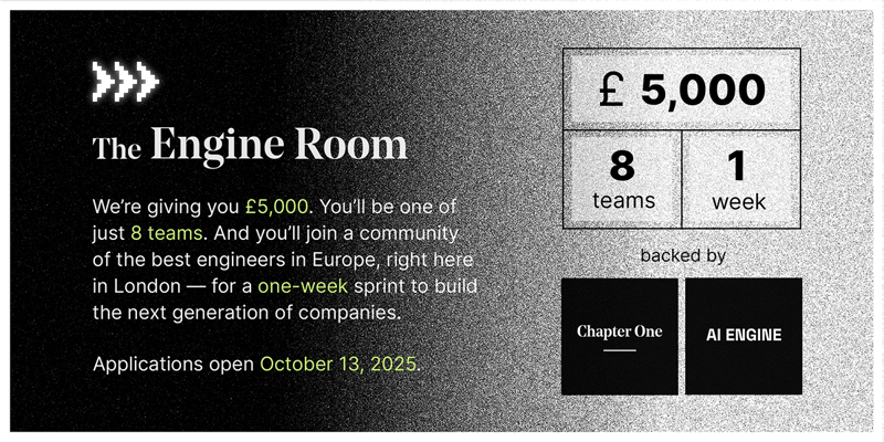 The Engine Room - New Launch! 🚀