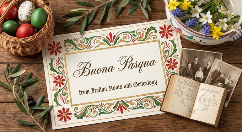 Italian Roots Newsletter April 2026