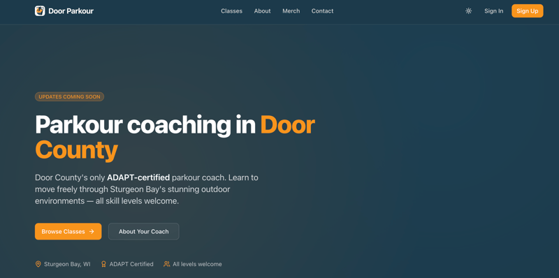 32 classes down / Building community