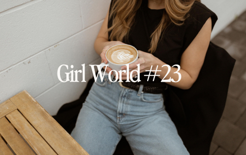 Girl World #23: Meghan, Ciara, Long-Distance Friendships, Trains, Italy Dreams, Mobility, SXSW Highlights, Beef Tallow Skincare, Eyeshadow Tutorials, and Boring Influencers