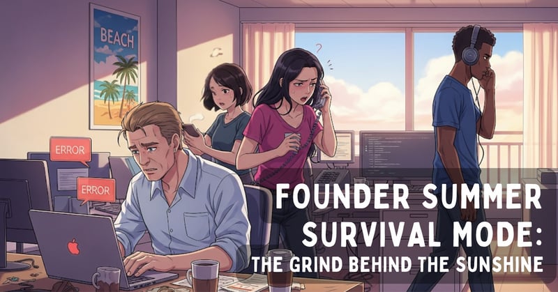 It's Not the Heat—It's the Hustle: Surviving Summer as a Founder.