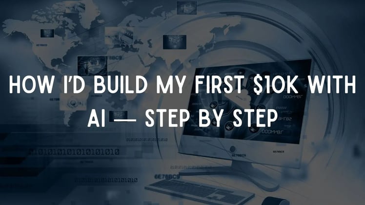 How I’d Build My First $10K With AI — Step by Step