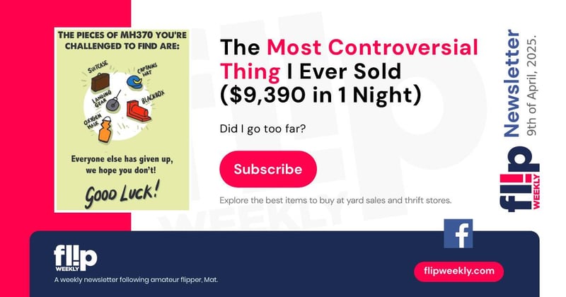 The Most Controversial Thing I Ever Sold ($9,390 in 1 Night)