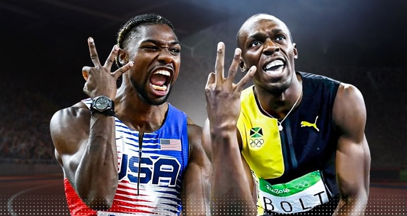 Noah Lyles Almost Beat This Bolt Record