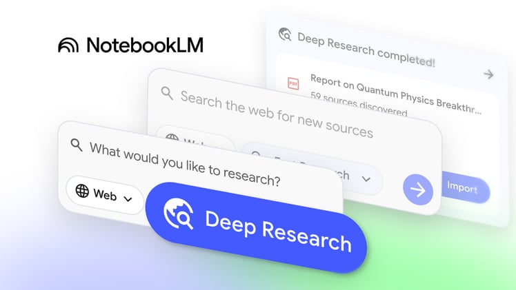 NotebookLM Adds Deep Research