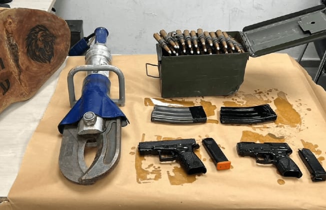 Authorities Confiscate Firearms, Explosive Device at Bedouin School During Negev Weapons Operation