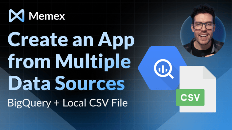 From Scattered Data to a Shareable App: The Memex Web Workflow