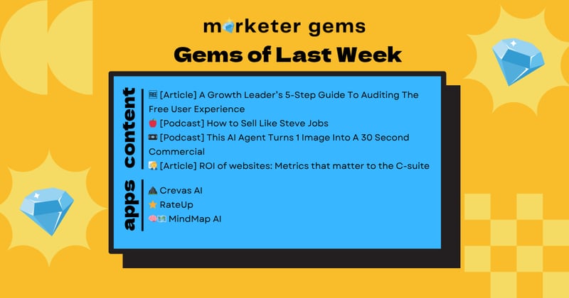 Sell Like Steve Jobs,Metrics That Matter To C-Suite, and Auditing Your Free Users