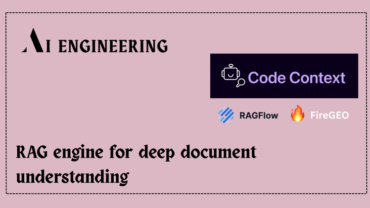 RAG engine for deep document understanding