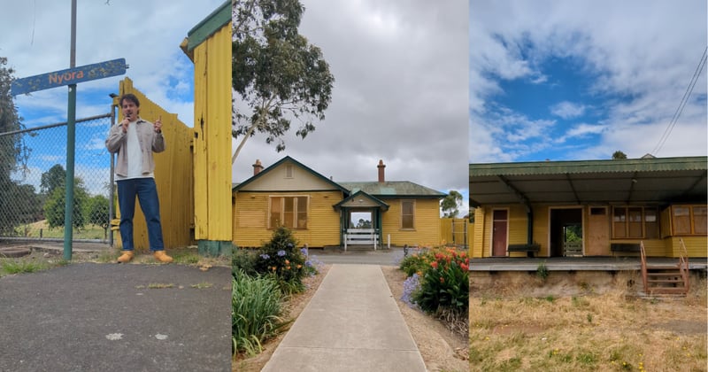 Watch: What happened to the Nyora train station?