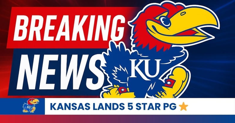 ⭐️ Breaking: KU Lands 2026's No. 1 PG Tay Kinney